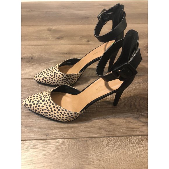 Madden Girl Electra Cheetah Print Heels 9.5 - Picture 2 of 9
